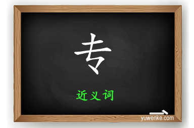 专的近义词